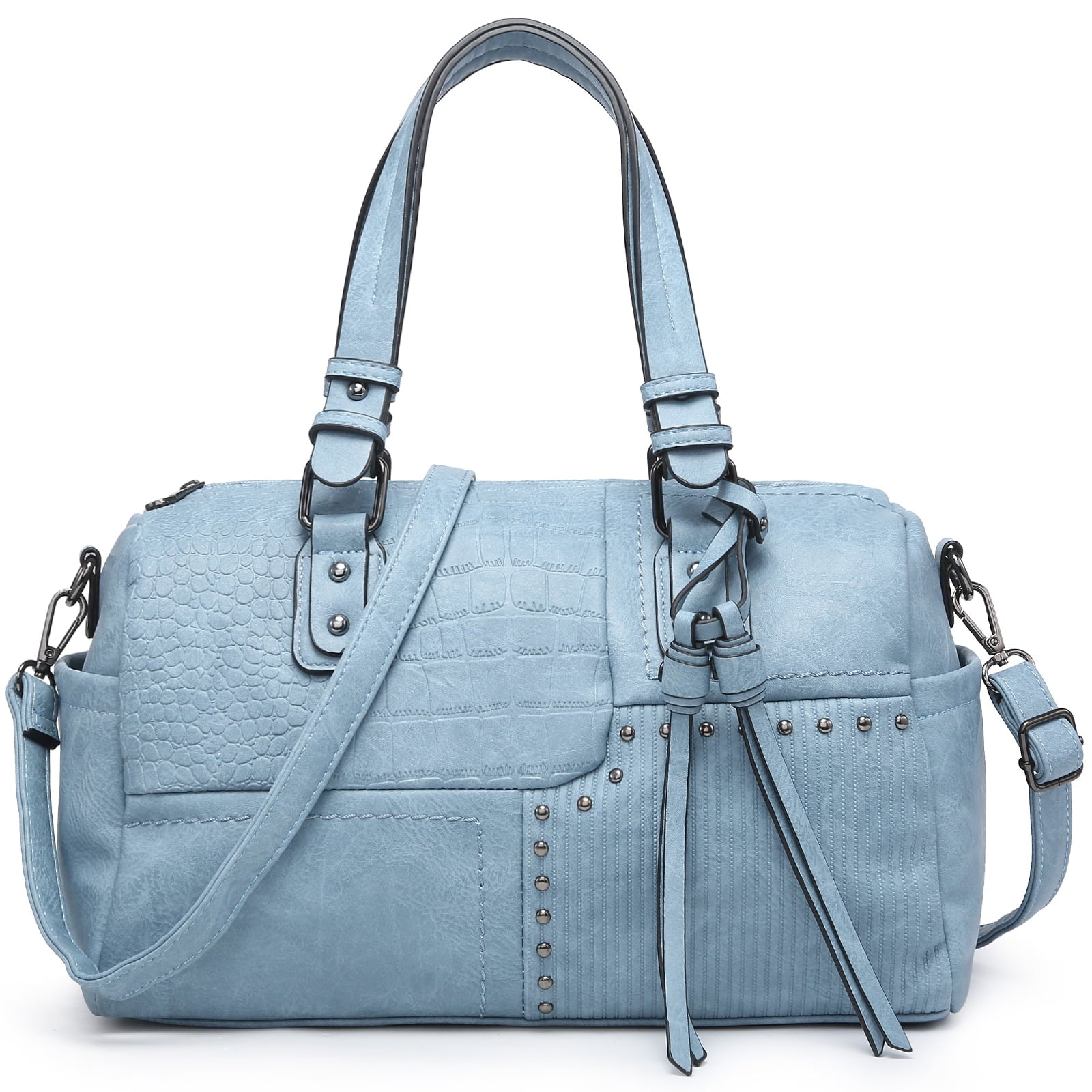 Soft Leather Barrel Bag