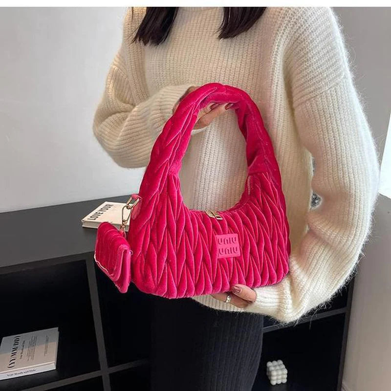 Luxury Brand Nylon Hobos Shoulder Bag for Women Handbag Clutch Purses New Design with Coin Purse